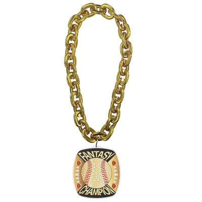 Fantasy Baseball Championship Ring Chain