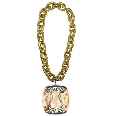 Fantasy Baseball Championship Ring Chain