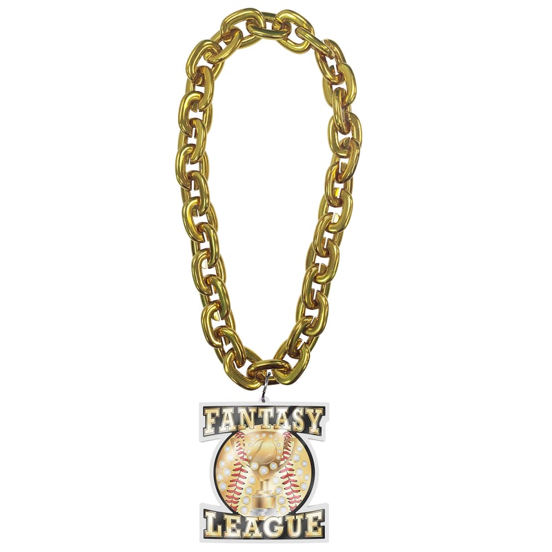 Vinyl Trophy Chains for Fantasy Baseball Champs