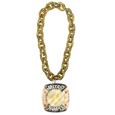 Fantasy Football Championship Ring Chain