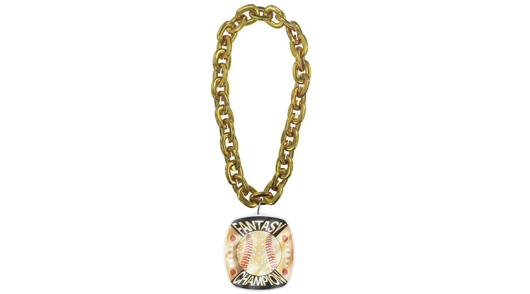 Fantasy Baseball Championship Ring Chain